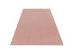 Xxxl Hochflorteppich , Rosa , Textil , Uni , rechteckig , 120x170 cm , Oeko-Tex® Standard 100 , für Fußbodenheizung geeignet, schmutzabweisend, für Hausstauballergiker geeignet, lichtunempfindlich, antistatisch, pflegeleicht, strapazierfähig, leicht zusammenrollbar , Teppiche und Böden, Teppiche, Hochflorteppiche & Shaggys