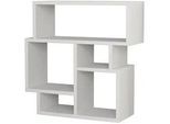 Livetastic Beistelltisch , Weiß , Holzwerkstoff , 22x61x59 cm , einfacher Aufbau , Wohnzimmer, Wohnzimmertische, Beistelltische