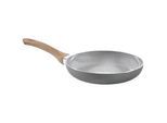 Homeware Profession. Pfanne , Braun, Grau , Metall, Kunststoff , rund , 4.5 cm , Lfgb , antihaftbeschichtet , Kochgeschirr, Pfannen, Bratpfannen