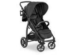 Hauck Buggy , Schwarz , Textil , 92x57x110 cm , EN 1888, UV 50+ , Feststellbremse, Fußstütze abklappbar, Federung, Verdeckung abnehmbar, 5-Punkte-Gurt, Doppelbremse, für Babyschale geeignet, Transportsicherung, mit Tragegriff, Einhand-Faltmechanismus, abnehmbarer Schutzbügel , Baby On Tour, Kinderwagen, Buggys