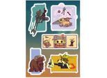 Komar Wandtattoo , Multicolor , Kunststoff , 5-teilig , 50x70 cm , einfache und schnelle Anbringung, selbstklebend , Bilder & Rahmen, Wandtattoos & Sticker, Wandtattoos