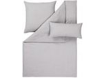 Estella Bettwäsche , Grau , Textil , Uni , 135x200 cm , Oeko-Tex® Standard 100 , pflegeleicht, atmungsaktiv, hautfreundlich , Heimtextilien, Bettwäsche & Leintücher, Bettwäsche