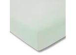 Estella Spannleintuch , Jadegrün , Textil , 100x200 cm , Textiles Vertrauen - Oeko-Tex® , Rundumgummi, bügelfrei, weich und anschmiegsam, perfekter Sitz , Heimtextilien, Bettwäsche & Leintücher, Leintücher, Spannleintücher