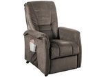 Livetastic Fernsehsessel , Braun , Textil , 77x107x88 cm , Made in Eu , Stoffauswahl, Relaxfunktion , Wohnzimmer, Sessel, Fernsehsessel