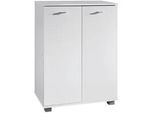 Mid.you Schuhschrank , Holzwerkstoff , 3 Fächer , 60x90x35 cm , Garderobe, Schuhaufbewahrung, Schuhschränke