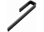 Sadena Handtuchhalter , Schwarz , Metall , eckig , 6.5x3x32 cm , Badezimmer, Badezimmerausstattung, Handtuchhalter