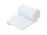 Babybay Nestchen Pique , Weiß , Textil , Punkte , Füllung: Polyester , 24x149 cm , Textiles Vertrauen - Oeko-Tex®, Oeko-Tex® Standard 100 , Schlafen, Babytextil-Kollektionen