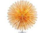 Markslöjd Led-Dekoleuchte , Bernsteinfarben , Papier , 60x62x10 cm , ohne Chemie , Lampen & Leuchten, Innenbeleuchtung, Dekoleuchten, Dekoleuchten