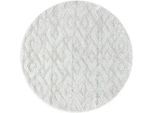 Webteppich Pisa Creme ca. ⌀ 120cm