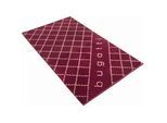 Bugatti Strandtuch , Rot , Textil , Uni , 180x100 cm , ISO 9001, Fkt, Made in Austria, Oeko-Tex® Standard 100 , angenehm weich, hochwertige Qualität , Heimtextilien, Badtextilien, Strandtücher