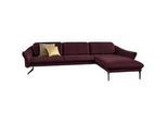Himolla Ecksofa , Rot , Leder , Echtleder , Ottomane rechts, L-Form , 330x204 cm , Blauer Engel, Goldenes M, Emas , Typenauswahl, Fußauswahl, Lederauswahl, planbar, Sitzqualitäten, seitenverkehrt erhältlich, Hocker erhältlich, Rücken echt, individuell planbar , Wohnzimmer, Sofas & Couches, Wohnlandschaften, Ecksofas
