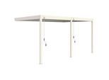 Weide Pergola , Metall , 600x266x400 cm , Gartenmöbel, Loungemöbel
