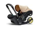 Doona Babyschale , Sandfarben , Textil , Füllung: Polyester , 73.4x42x47.7 cm , ECE R 129 i-Size , 5-Punkt-Gurtsystem, Flugzeugzulassung, optimaler Aufprallschutz , Baby On Tour, Babyschalen, Babyschalen