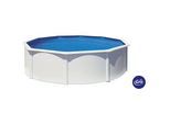 Gre Pool-Set , Weiß , Metall , 120 cm , Freizeit & Co, Pools & Wasserspaß, Pools, Stahlwandpools