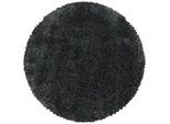 Xxxl Hochflorteppich , Grau , Textil , Uni , rund , Oeko-Tex® Standard 100 , für Fußbodenheizung geeignet, schmutzabweisend, für Hausstauballergiker geeignet, lichtunempfindlich, antistatisch, pflegeleicht, strapazierfähig, leicht zusammenrollbar , Teppiche Und Böden, Teppiche, Runde Teppiche