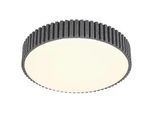 LED-Deckenleuchte Filzi Grau/Weiß max. 15 Watt Deckenlampe
