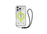 UAG Pathfinder Clear MagSafe - Active Neon Lanyard - iPhone 16 Pro Max