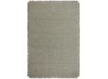 Xxxl Wollteppich , Beige , Textil , Struktur , rechteckig , 160x230 cm , Oeko-Tex® Standard 100 , rutschfest, pflegeleicht, leicht zusammenrollbar , Teppiche Und Böden, Teppiche, Schafwollteppiche