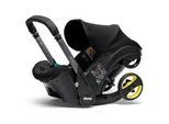 Doona Babyschale , Schwarz , Textil , Füllung: Polyester , 73.4x42x47.7 cm , ECE R 129 i-Size , 5-Punkt-Gurtsystem, Flugzeugzulassung, optimaler Aufprallschutz , Baby On Tour, Babyschalen, Babyschalen