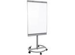Mid.you Whiteboard , Silberfarben, Weiß , Metall , 65.5x133-190x60 cm , abwischbar , Büromöbel, Bürobedarf