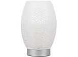 Xxxl Tischleuchte , Weiß , Metall , 15x23x15 cm , Lampen & Leuchten, Innenbeleuchtung, Tischlampen, Tischlampen