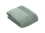 Vossen Badetuch , Grün , Textil , Uni , 100x150 cm , ISO 9001, Fkt, Made in Austria, Oeko-Tex® Standard 100 , Heimtextilien, Badtextilien, Badetücher