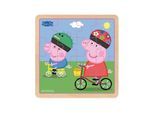 Barbo Toys Peppa Pig - Wooden Puzzle - Bikeride