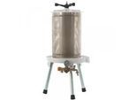 Premium Line Carezza - Hydropresse für Obst - Behälter aus Edelstahl - 40 L