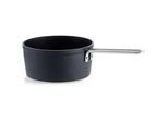 Fissler Stielkasserolle , Schwarz , Metall , 2 l , backofengeeignet, kratzfest , Kochgeschirr, Töpfe, Kasserollen