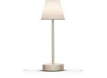 New Garden LED-AUßENLEUCHTE , Weiß , Kunststoff , 11x32x11 cm , 3-fach schaltbar, tragbar, einfach zu transportieren, aufladbar über Usb , Lampen & Leuchten, Außenbeleuchtung, Außenleuchten