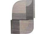 Xxxl Wollteppich , Multicolor , Textil , geometrisch , rechteckig , 160x230 cm , Oeko-Tex® Standard 100 , rutschfest, pflegeleicht, leicht zusammenrollbar , Teppiche Und Böden, Teppiche, Schafwollteppiche