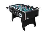 Ambia Garden FUßBALLTISCH Arena Ts , Schwarz , Holz , 75x88x141 cm , Torzähler manuell, Ballrücklauf an beiden Kopfenden, Balleinwurf auf beiden Spielerseiten, Teleskopstangen , Freizeit & Co, Spieltische, Tischfussball & Co