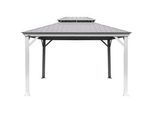 Xxxl Pavillon , Metall , 483x307x363 cm , wetterfest, wetterbeständig, rostfrei , Sonnenschutz, Pavillons
