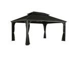 Xxxl Pavillon , Metall , 483x307x363 cm , wetterfest, wetterbeständig, rostfrei , Sonnenschutz, Pavillons