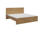 Mid.you Bett , Eichefarben , Holzwerkstoff , 180x200 cm , Schlafzimmer, Komplette Schlafzimmer und Serien, Schlafzimmerserien