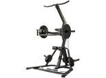 Xxxl Kraftstation , Schwarz , Metall, Kunststoff , 150x210x177 cm , Freizeit & Co, Sport & Fitness, Krafttraining