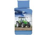 Xxxl Kinderbettwäsche , Multicolor , Textil , Traktor , 140x200 cm , Oeko-Tex® Standard 100 , pflegeleicht , Heimtextilien, Bettwäsche & Leintücher, Kinderbettwäsche