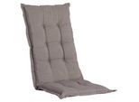 Xxxl Sesselauflage , Taupe , Textil , Uni , Füllung: Schaumstoff, Fleece , 50x6x105 cm , hochwertige Qualität, formstabil, mittels Bändern zu befestigen , Gartenmöbel, Gartenpolster & Auflagen, Sesselauflagen