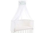 Babybay Himmel , Weiß , Textil , Stern , 135x0.1x200 cm , Schlafen, Babytextil-Kollektionen