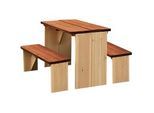Ambia Garden Gartengarnitur , Braun , Holz , 79.9x45x45 cm , CE, Fsc , Freizeit & Co, Gartenspielzeug, Sandspielzeug