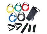 Xxxl Widerstandsband , Blau, Gelb, Grün, Rot, Schwarz , Metall, Kunststoff , 120 cm , Freizeit & Co, Sport & Fitness, Fitnessgeräte & Zubehör, Weitere Fitnessgeräte