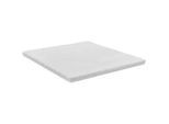 Irisette Topper , Weiß , Textil , Füllung: Kaltschaum , 200x200 cm , Reach, DIN EN ISO 14001, DIN EN ISO 9001, Oeko-Tex® Standard 100 , Härtegradauswahl, Bezug abnehmbar/waschbar, Ober- und Unterseite versteppt, atmungsaktiv, alternative Größen erhältlich , Schlafzimmer, Matratzen