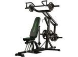 Xxxl Kraftstation , Schwarz , Holz, Metall, Kunststoff , 145.4x183.8x227.1 cm , Freizeit & Co, Sport & Fitness, Krafttraining
