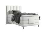 Esposa Boxspringbett , Creme , Textil , Uni , H2 , 7-Zonen , 120x200 cm , Reach, Made in EU, FSC Mix , Matratze, gepolstertes Kopfteil, Federkernmatratze, Stoffauswahl, Matratze in verschiedenen Härtegraden erhältlich , Schlafzimmer, Betten, Boxspringbetten