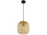 Globo Hängeleuchte , Naturfarben , Naturmaterialien , Wiener Geflecht , 135 cm , Lampen & Leuchten, Innenbeleuchtung, Hängeleuchten, Pendelleuchten