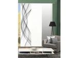 Xxxl Flächenvorhang Ferrola, 3-Tlg. , Grau , Textil , Abstraktes , 60x245 cm , Seidenoptik , Heimtextilien, Vorhänge, Flächenvorhänge