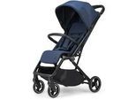 Osann Buggy , Dunkelblau , Textil , 51x105x84.5 cm , EN 1888, UV 50+ , Federung, 5-Punkte-Gurt, Griff in Lederoptik, Transportsicherung, mit Tragegriff, Einhand-Faltmechanismus, Reflektorstreifen, abnehmbarer Schutzbügel , Baby on Tour, Kinderwagen, Buggys