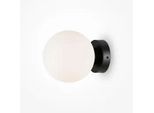 Maytoni Wandleuchte , Schwarz, Weiß , Metall, Glas , Kugel , 18 cm , Ce , gleichmäßige Lichtverteilung , Lampen & Leuchten, Innenbeleuchtung, Wandleuchten
