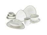 Creatable Kombiservice , Weiß , Keramik , 10-teilig , 300 ml,400 ml , 29.5x36x34 cm , Geschirr, Geschirrsets, Kombiservice
