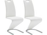 MCA furniture Freischwinger »Amado, TOPSELLER!«, (Set), 2 St., Kunstleder, 2er-, 4er-, 6er-Set, Stuhl belastbar bis 120 Kg